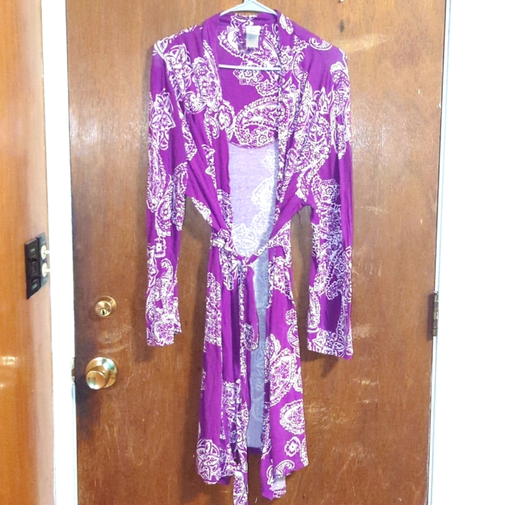 "in bloom" purple wrap